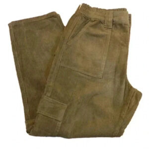 Indigo Rising Olive Green Cargo Wide Leg Pants